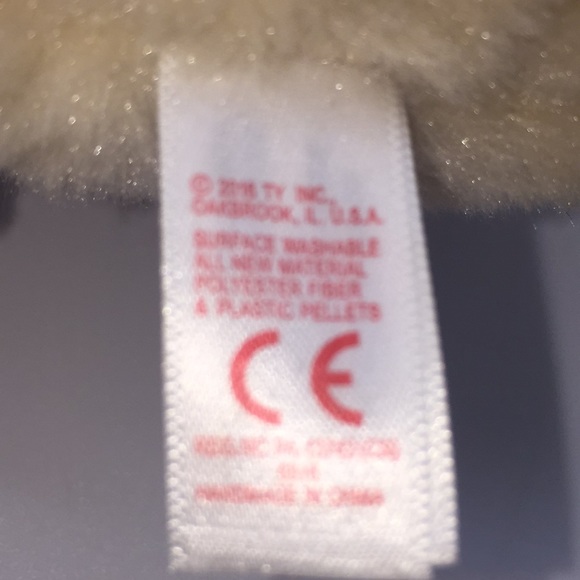 Ty Beanie Babies Rufus Puppy Dog Plush Stuffed Animal Toy - Picture 7 of 9